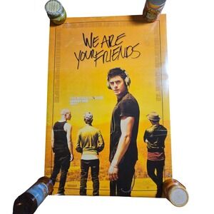 We Are Your Friends 2015 Original Advance Movie Poster 27x40 Zac Efron D/S